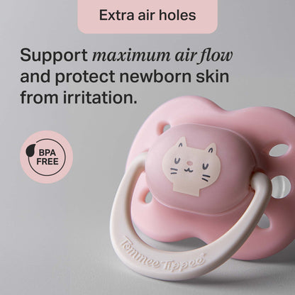 Tommee Tippee Ultimate Fit Soother, 0-6 Months, 2 Pack