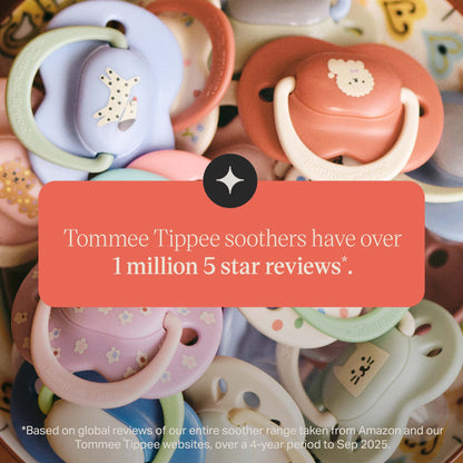 Tommee Tippee Ultimate Fit Soother, 0-6 Months, 2 Pack