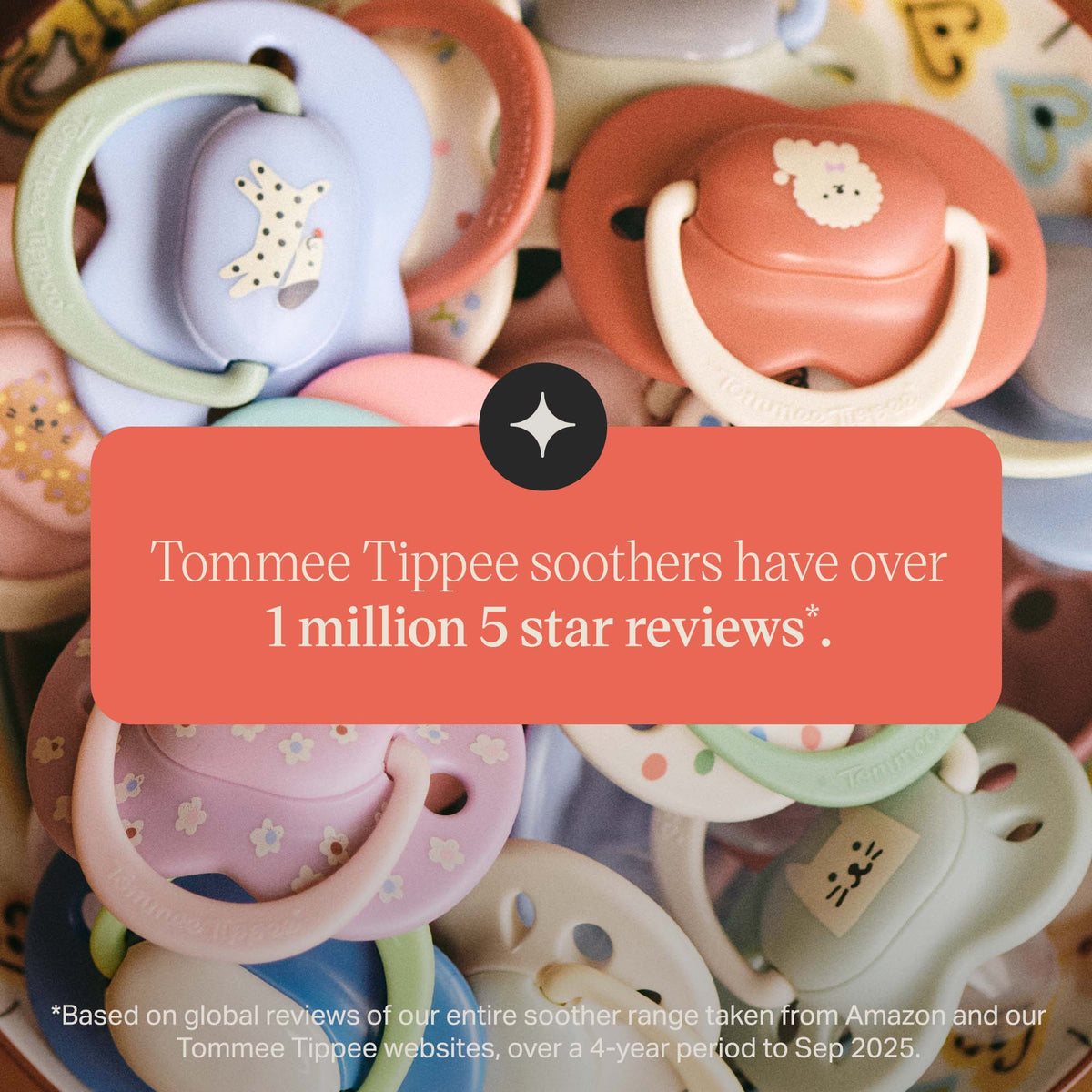 Tommee Tippee Ultimate Fit Soother, 0-6 Months, 2 Pack