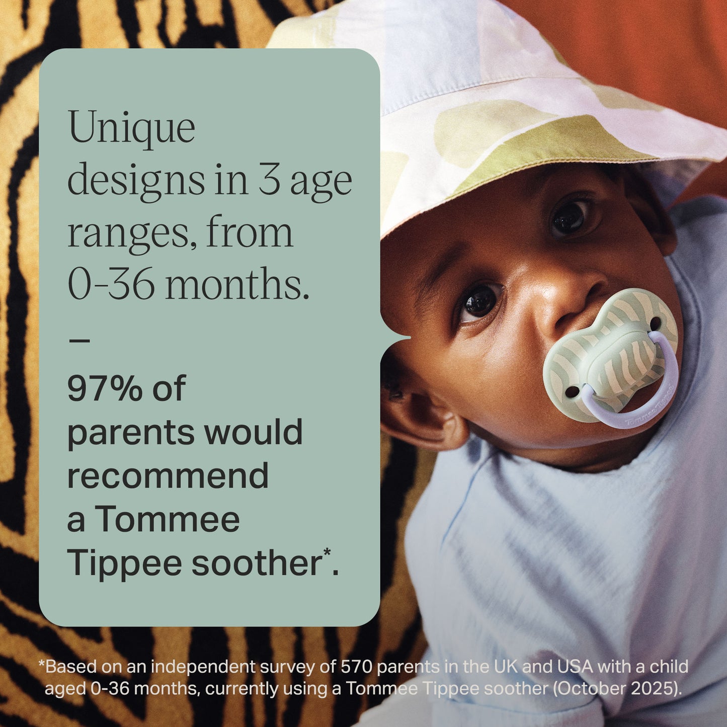 Tommee Tippee Ultimate Fit Soother, 18-36 Months, 2 Pack