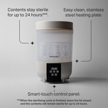 Tommee Tippee QuickDry Steriliser for Baby Bottles and Accessories, 26-min Cycle