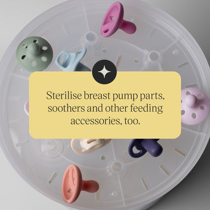 Tommee Tippee QuickDry Steriliser for Baby Bottles and Accessories, 26-min Cycle