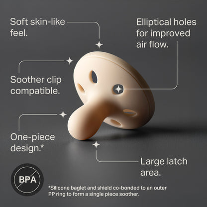 Tommee Tippee Breast-like Soother, 6-18 Months, 2 Pack