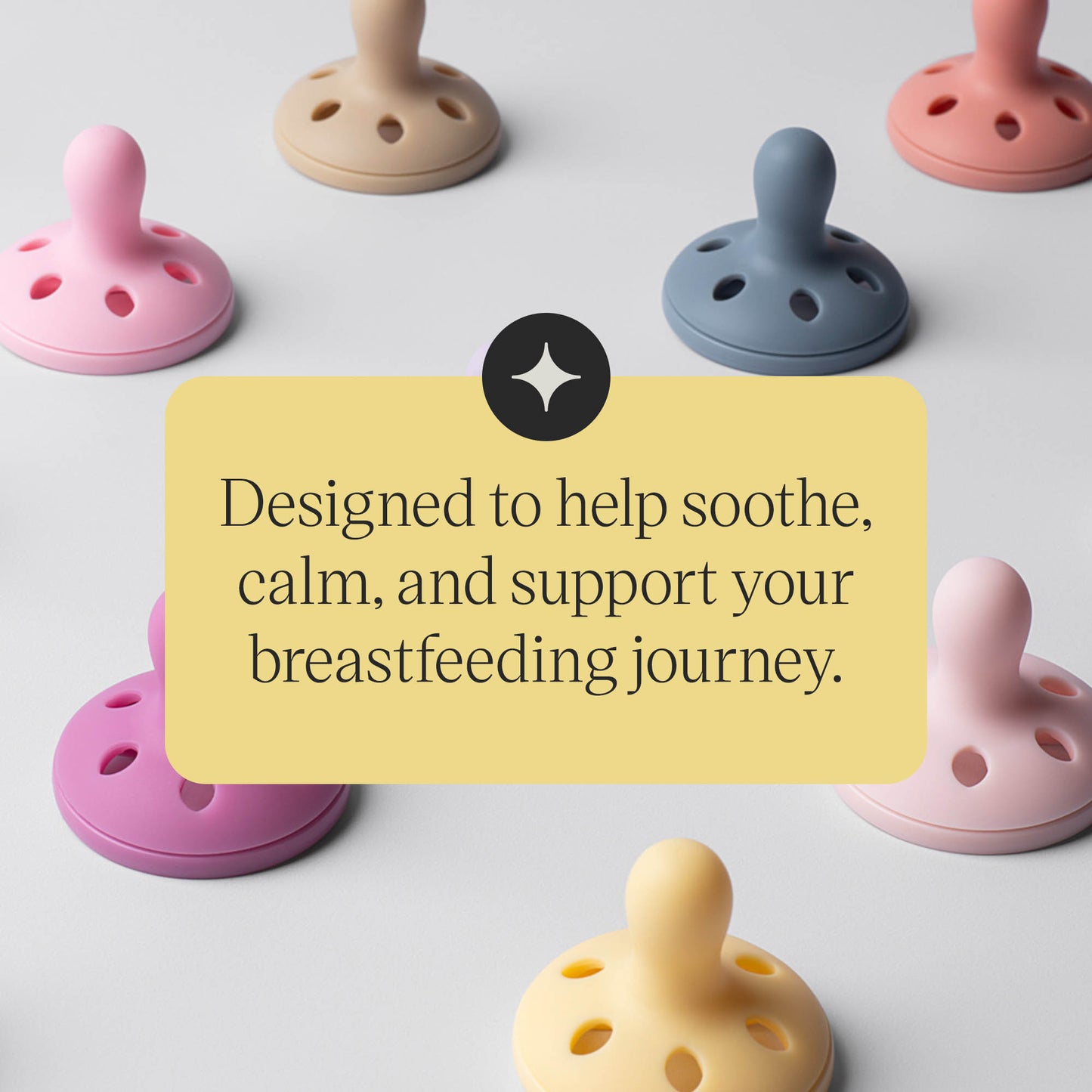 Tommee Tippee Breast-Like Soother, 0-6 Months, 2 Pack