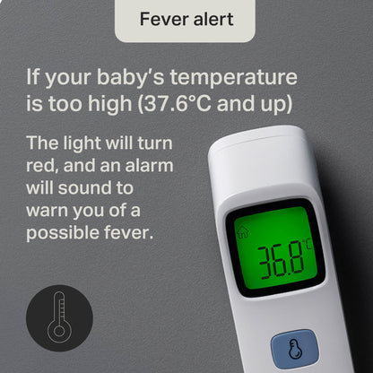 Tommee Tippee NoTouch Infrared Forehead Digital Thermometer, Instant Reading 0m+