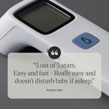 Tommee Tippee NoTouch Infrared Forehead Digital Thermometer, Instant Reading 0m+