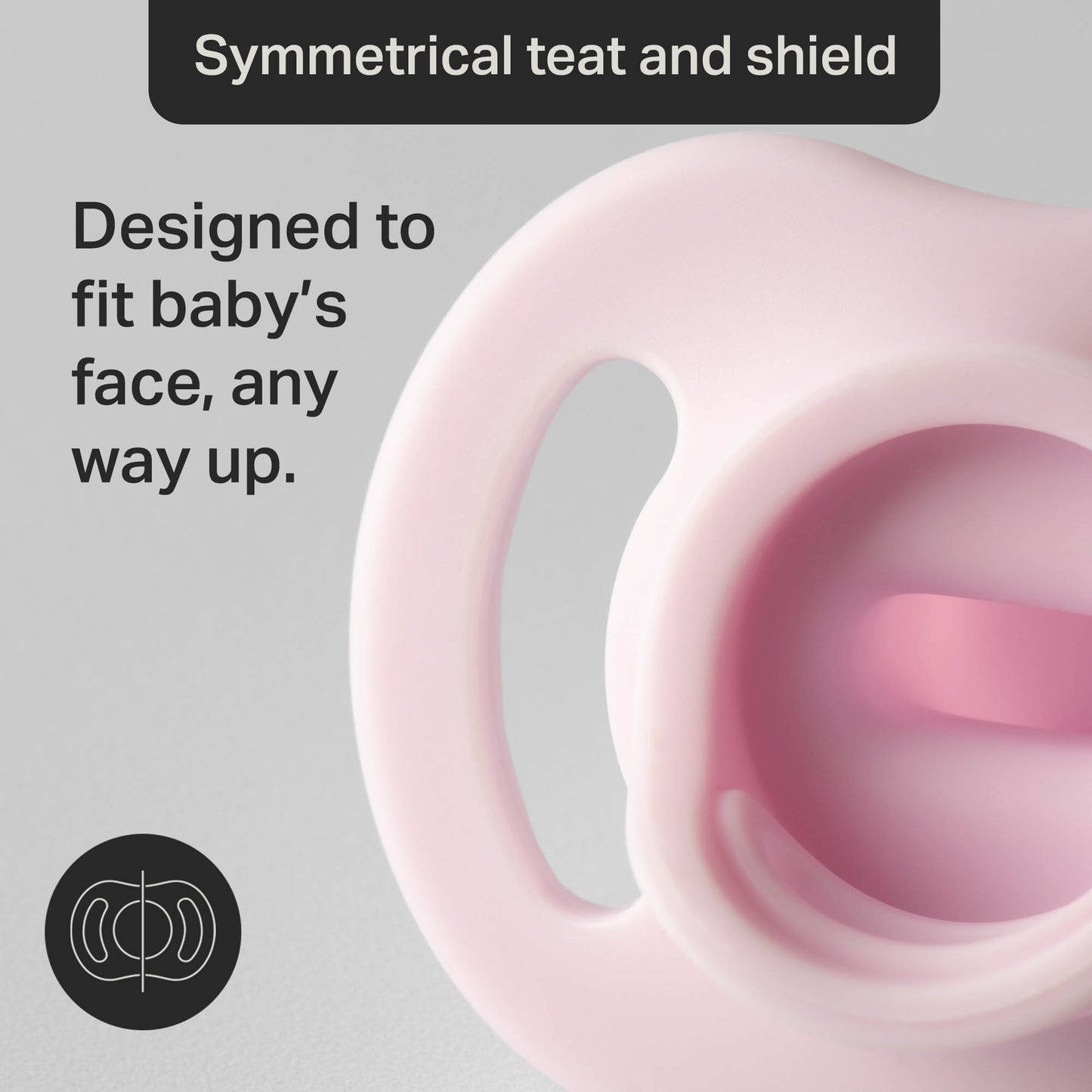 Tommee Tippee Ultra-Light StayPut Dummy, 0-6 Months, 2 Pack