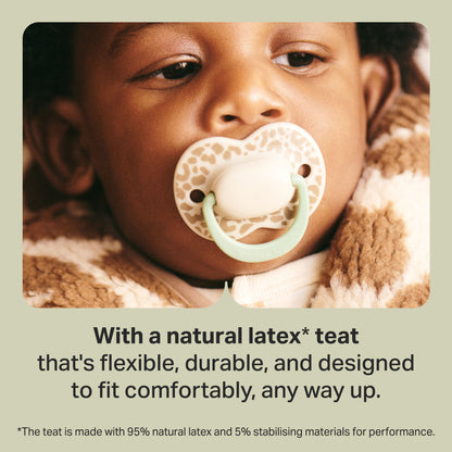 Tommee Tippee Latex Ultimate Fit Soother, 2 Pack