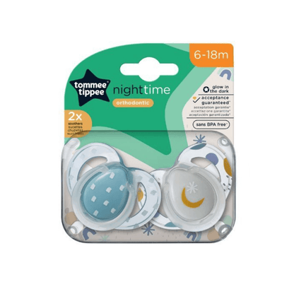 Tommee Tippee Night Time Soothers 2 Pack