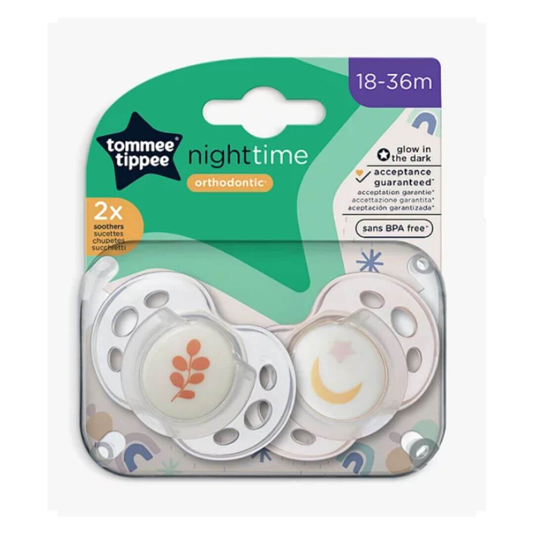Tommee Tippee Night Time Soothers 2 Pack
