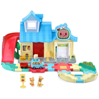 Cocomelon Toot-Toot Drivers JJ's House Track Set