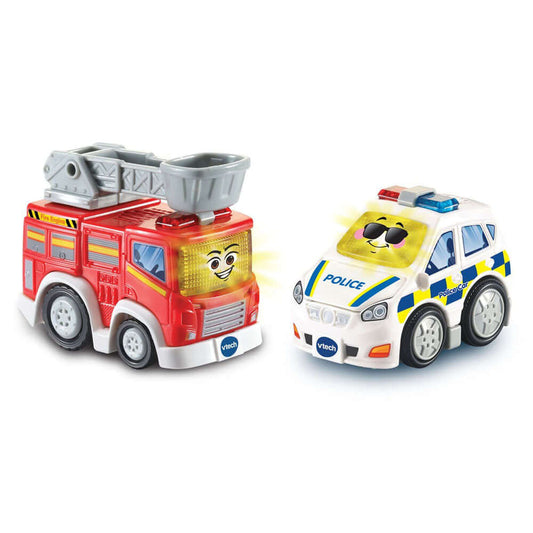 Toot-Toot Drivers 2 Car Rescue Pack (Fire Engine & Police Car)