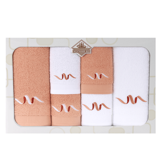 6 Piece Signature Boxed Towel Set