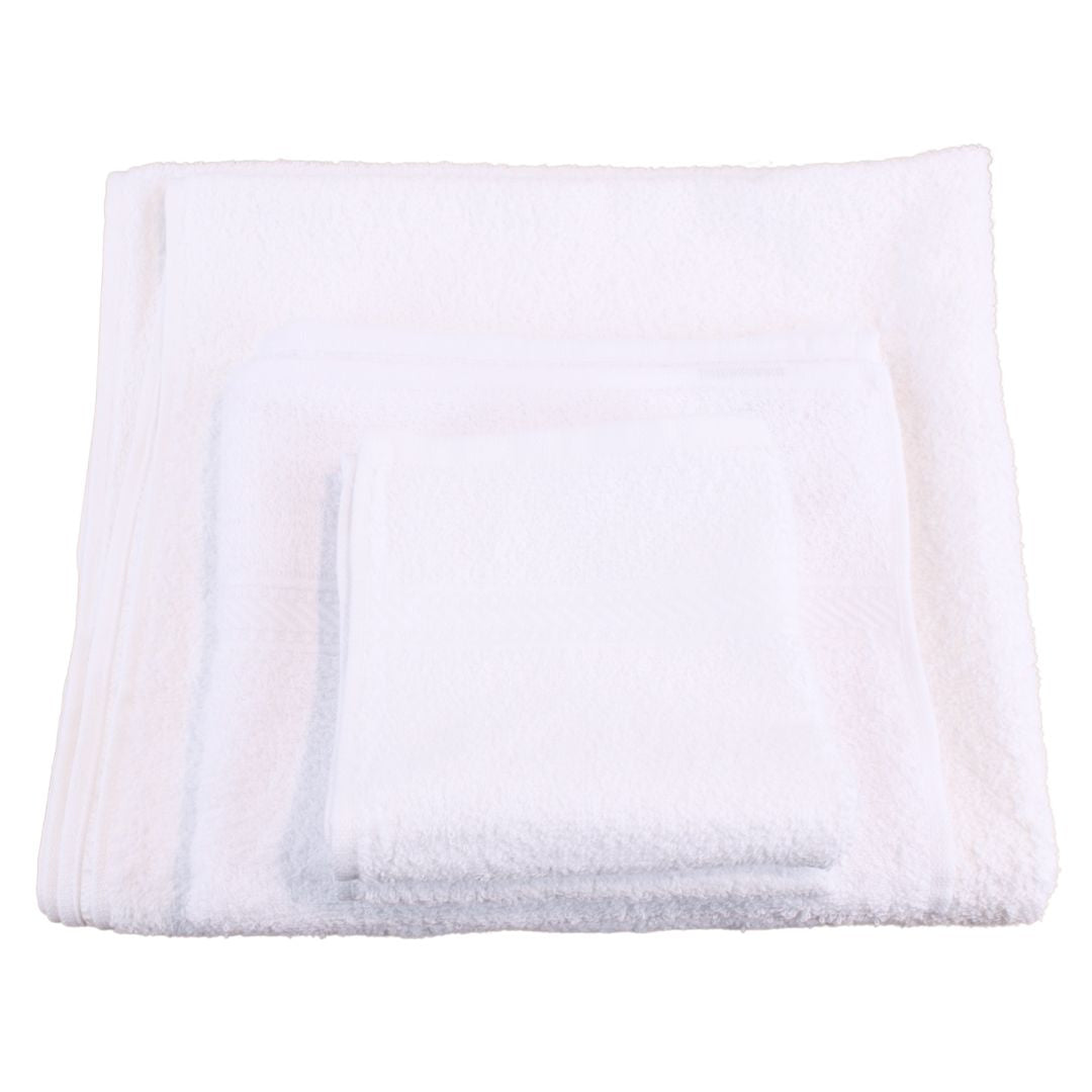 Westward Ho! Towel Set - Super Soft 100% Combed Cotton Face Towel, Hand Towel & Bath Towel, 390 GSM, Soft & Absorbent Bundle, Various Colours