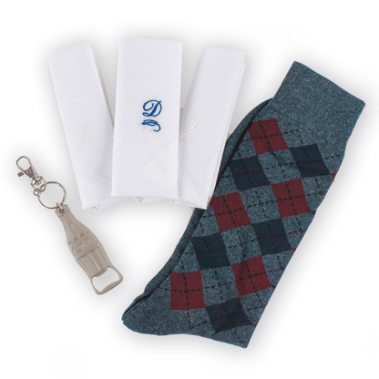 Initials Handkerchief Bundle