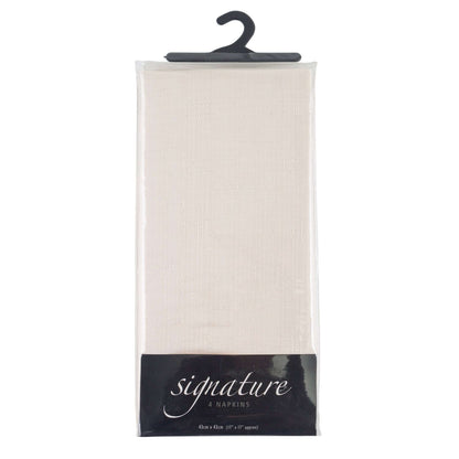 Linen Look Napkins (4 pack)