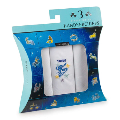 Star Sign Handkerchiefs (3 Pack)