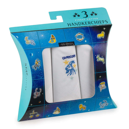 Star Sign Handkerchiefs (3 Pack)