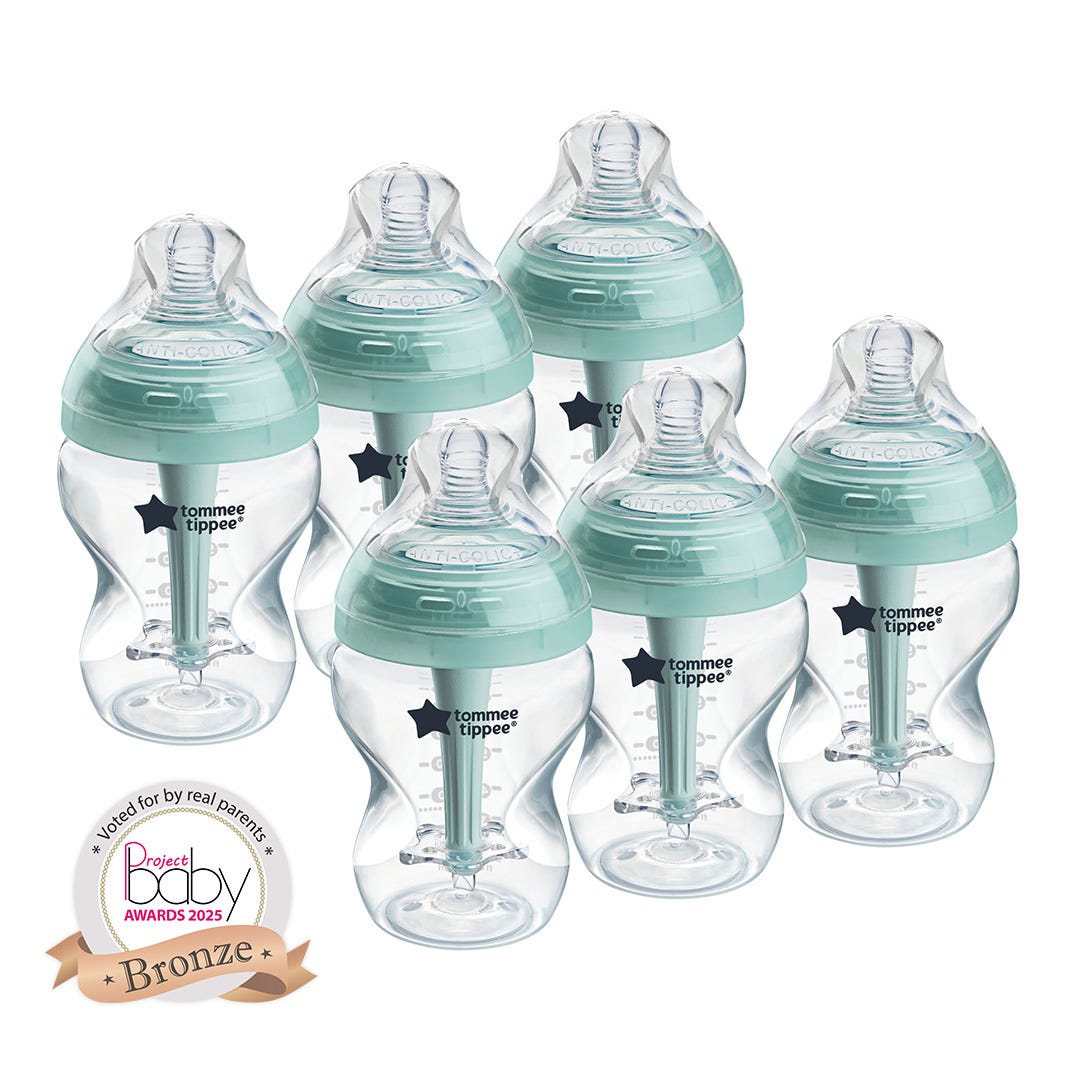 Tommee Tippee Advanced Anti-Colic 260ml baby bottles 6 pack