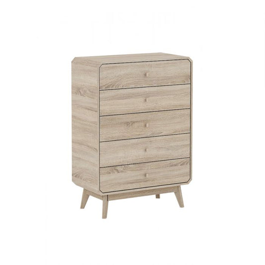5 Drawer Chest – Light Oak