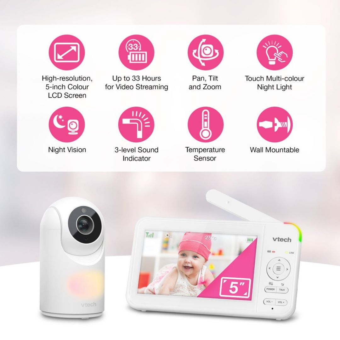 Vtech 5" Pan & Tilt Video Monitor