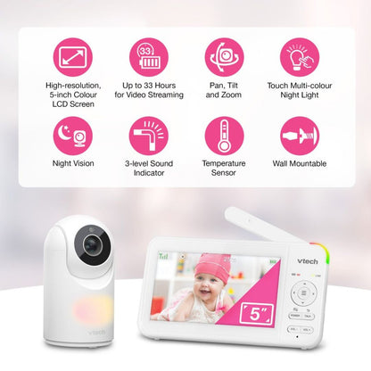 Vtech 5" Pan & Tilt Video Monitor
