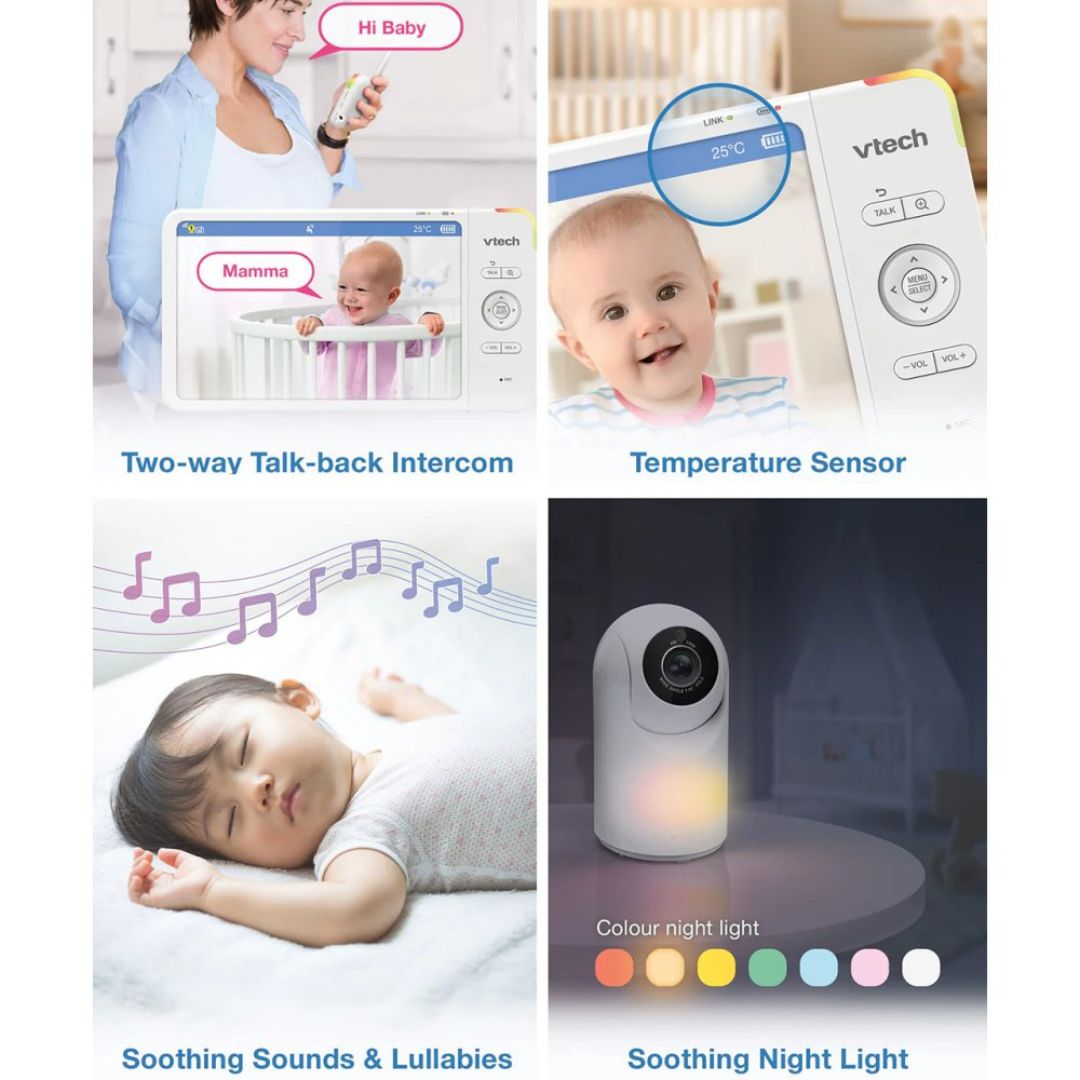 VTech Video Baby Monitor with 7" HD Display