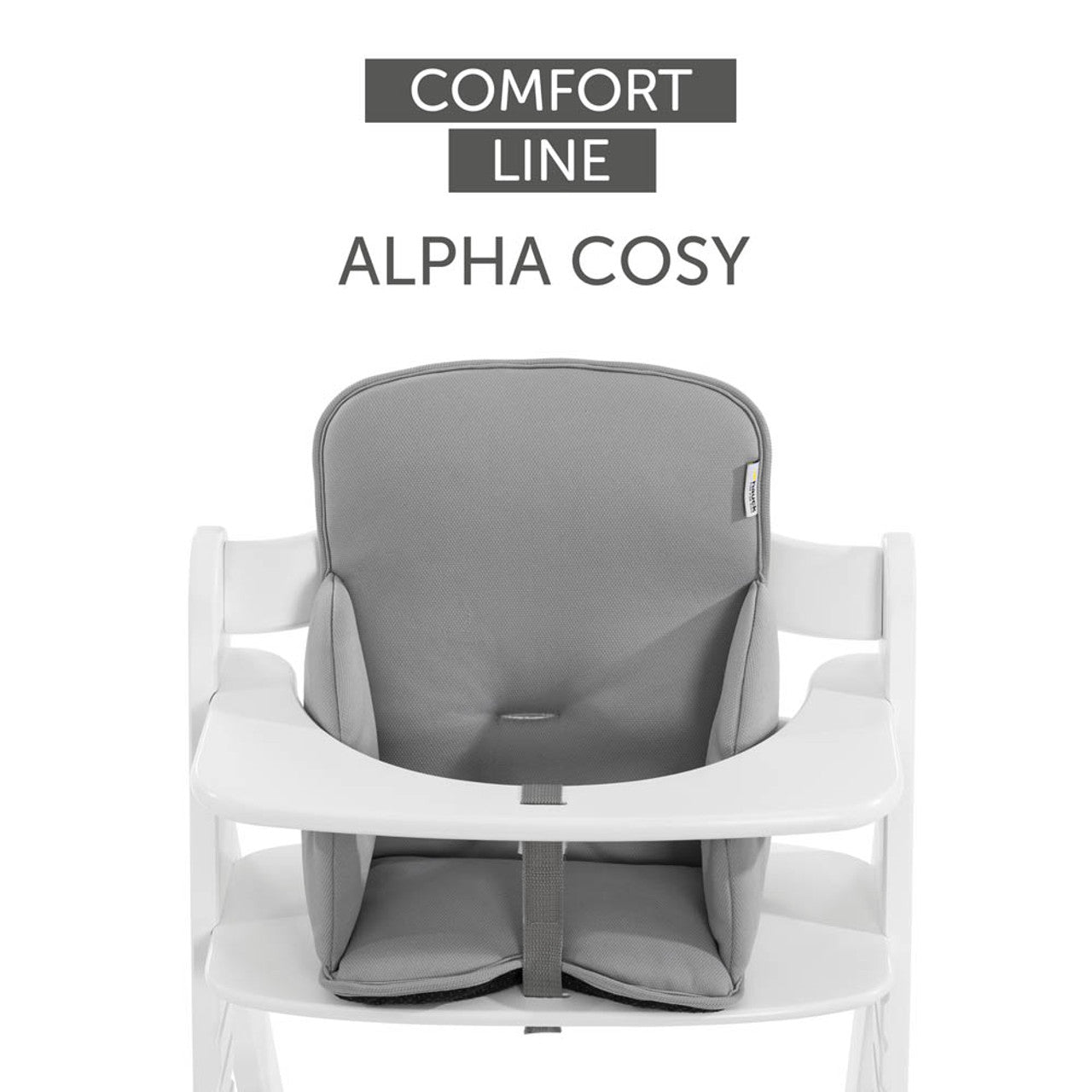 Hauck Alpha Cosy Comfort Seat Reducer – Stretch Grey