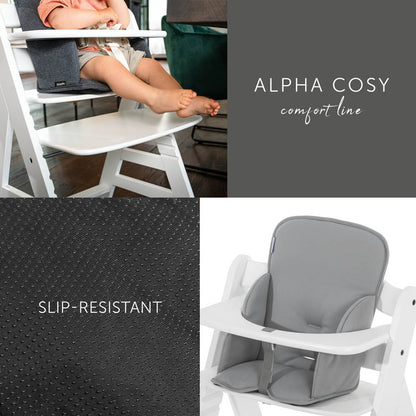 Hauck Alpha Cosy Comfort Seat Reducer – Stretch Grey
