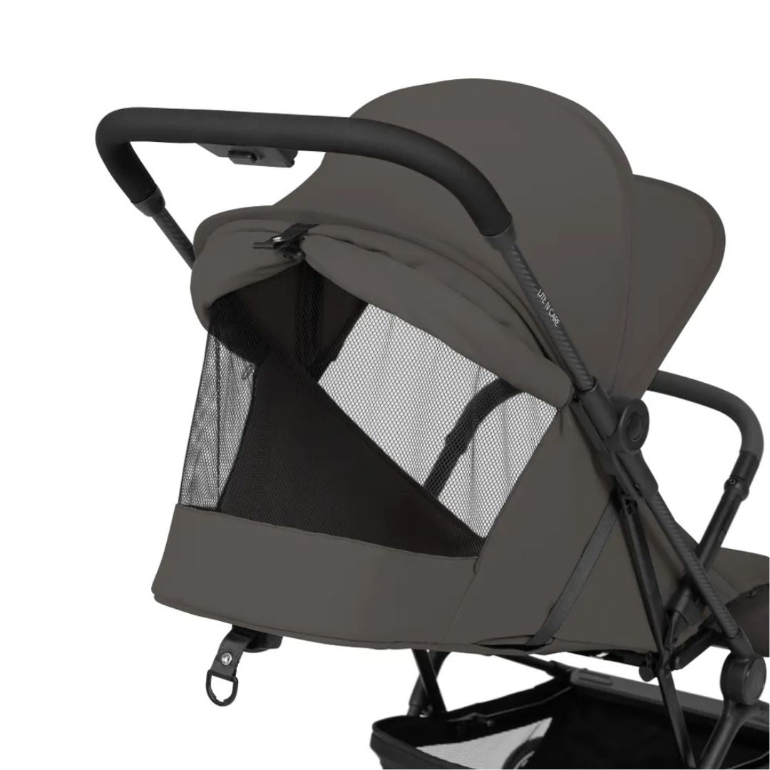 Hauck Lite N Care Ultra-Light Carbon Pushchair – Compact City & Travel Stroller from Birth to 22 kg