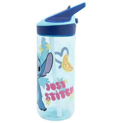 Stitch Lunch Box and Water Bottle Bundle – Multi Compartment Sandwich Box with BPA Free 620 ml Ecozen Bottle