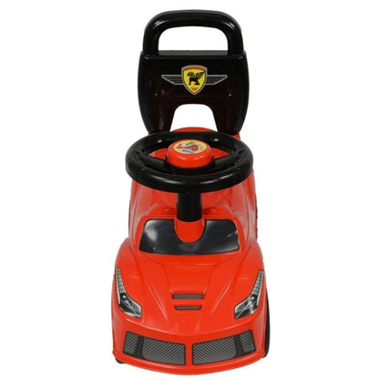 MoVe Supercar Ride-On with Anti-Tip Design and Wide Wheels for Ages 1+