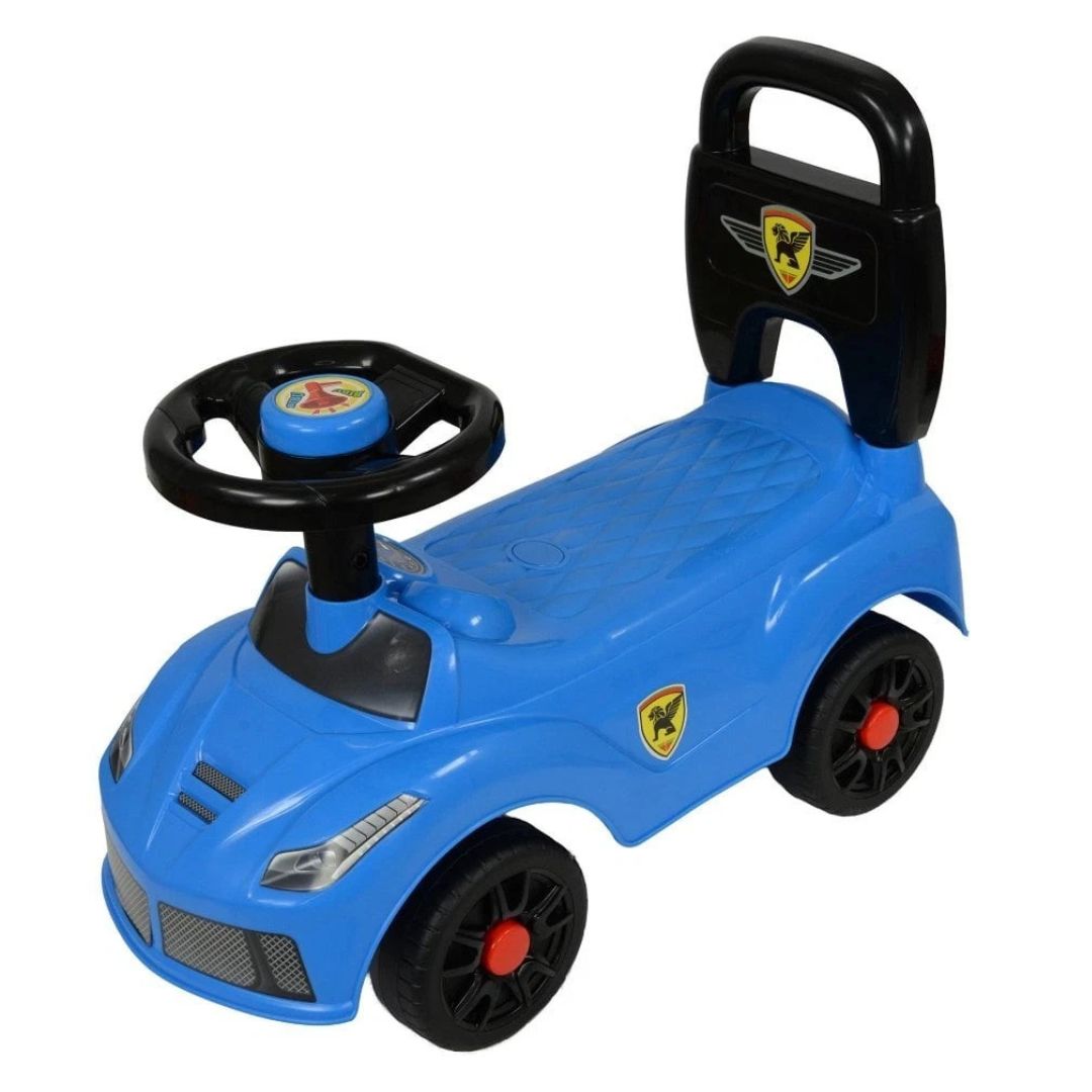 MoVe Supercar Ride-On with Anti-Tip Design and Wide Wheels for Ages 1+