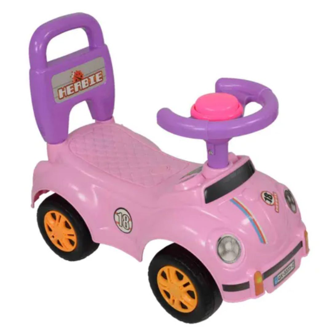 MoVe Car Ride-On with Anti-Tip Design and Wide Wheels for Ages 1+