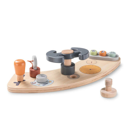 Hauck Play Cockpit – Wooden Steering Wheel Toy for Alpha+, Beta+ and Arketa Highchairs