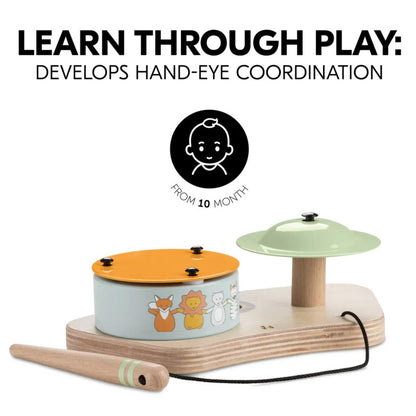 Hauck Play Drums S – Highchair Drum Set for Toddlers