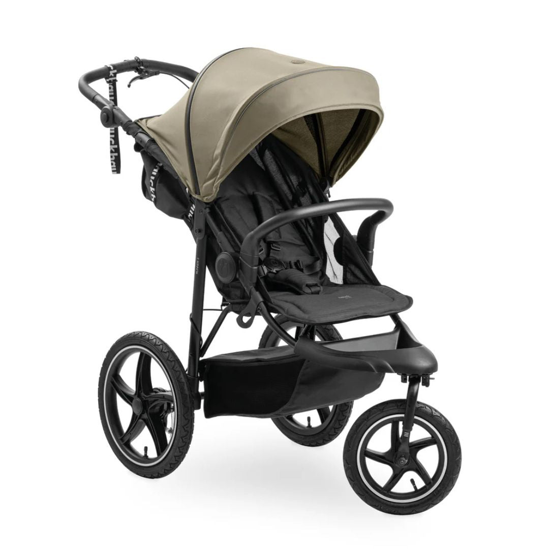 Hauck Runner 3 Robust All-Terrain Pushchair – With XL Pneumatic Wheels & Suspension