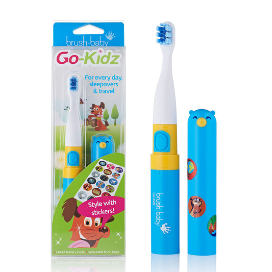 Brush Baby Go-Kidz Electric Toothbrush with Stickers