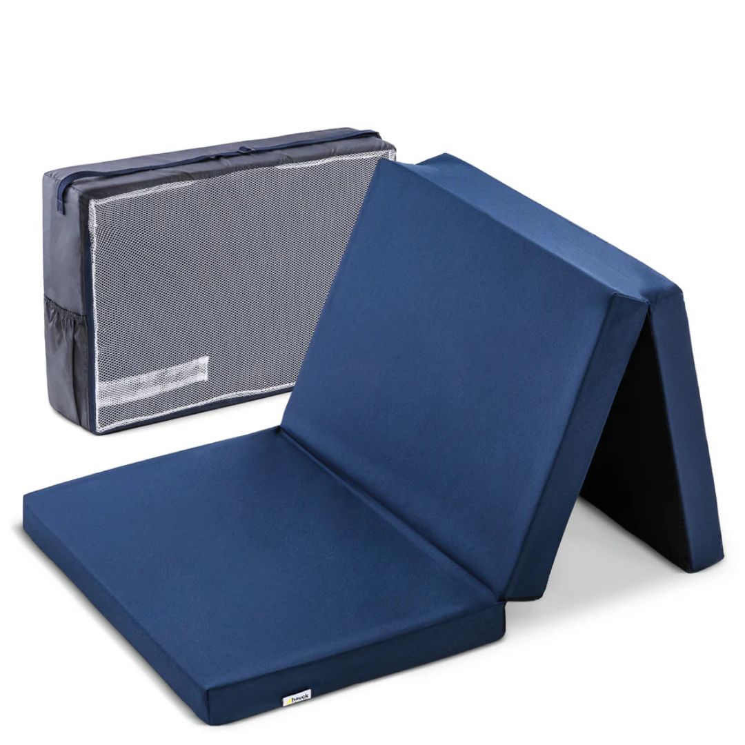 Hauck Sleeper Travel Cot Mattress – Foldable Foam Mattress for Sleeping and Playing