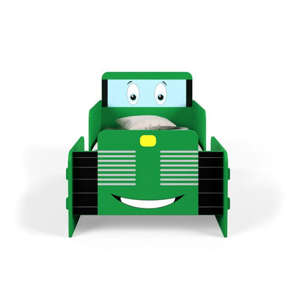 Kidsaw Tractor Junior Toddler Bed – Fun Slot-Together Bed for Kids