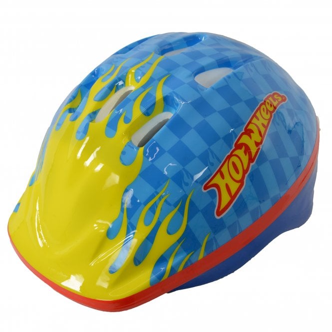 Hot Wheels Kids Safety Helmet – Lightweight, Adjustable Fit, and Ventilated Design