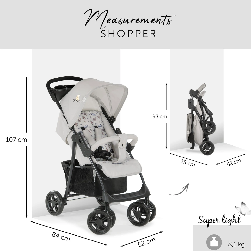 Hauck Disney Shopper Shop N Drive Set